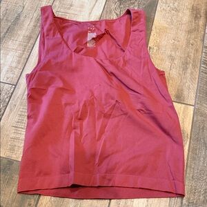 a new day Women's Burgundy Tank Top